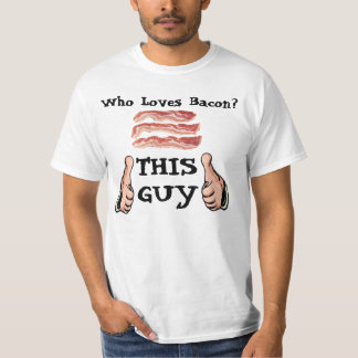 Deze man houdt van Bacon Shirt