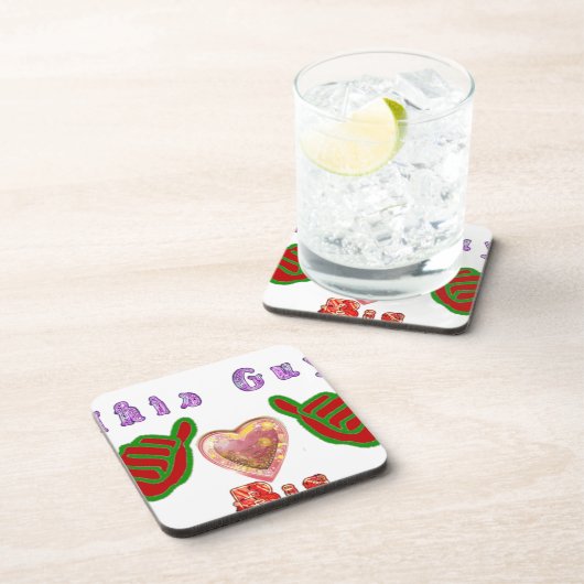 Deze man houdt van grote geschenkkunst afdrukken bier onderzetter (Rechterzijde)