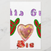 Deze man houdt van grote geschenkkunst afdrukken briefpapier (Voorkant)