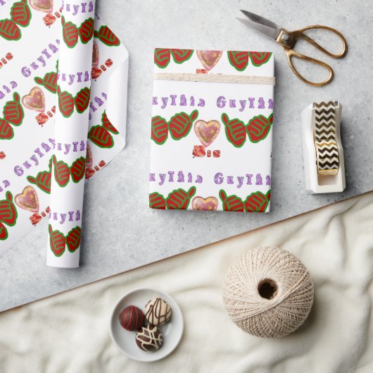 Deze man houdt van grote geschenkkunst afdrukken cadeaupapier (Crafts)