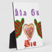 Deze man houdt van grote geschenkkunst afdrukken fotoplaat (Zijkant)