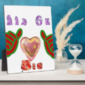 Deze man houdt van grote geschenkkunst afdrukken fotoplaat (Zijkant)