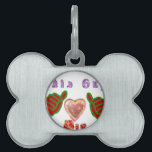 Deze man houdt van grote geschenkkunst afdrukken huisdieren naamplaatje<br><div class="desc">Deze man houdt van grote cadeau art print Verspreid vreugde en genegenheid met de prachtige "This Guy Loves Big Gift" art print, ontworpen om een glimlach op iemands gezicht te brengen. Beschrijving: Dit speelse kunstwerk bevat de tekst "This Guy Loves Big" in een vrolijke opstelling, vergezeld van twee gestileerde duimen-up...</div>