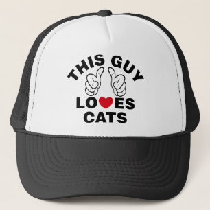 DEZE MAN HOUDT VAN KATTEN TRUCKER PET