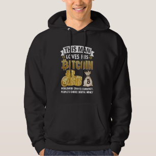 deze man houdt van zijn Bitcoins Nakamoto HODL Fia Hoodie