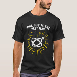 Deze man is de beste bruiden vrijgezel beste man t-shirt