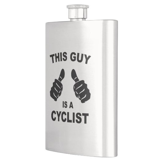 Deze man is een fietser flacon (Links)