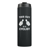 Deze man is een fietser thermosbeker (Voorkant)