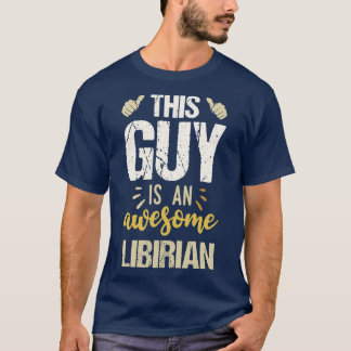 Deze man is een Geweldige bibliothecaris T-shirt