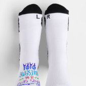 Deze man is een Geweldige boek Sokken (Top)