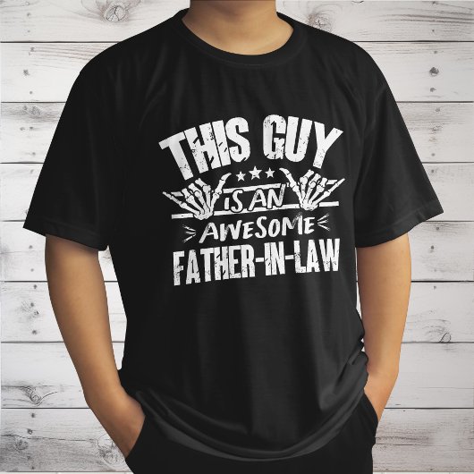 Deze man is een Geweldige schoonvader Vaderdag T-shirt