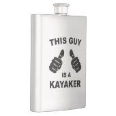 Deze man is een Kayaker Flacon (Rechts)