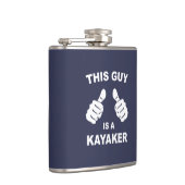 Deze man is een Kayaker Heupfles (Rechts)