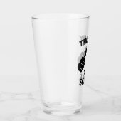 Deze man is een skiier glas (Rechts)