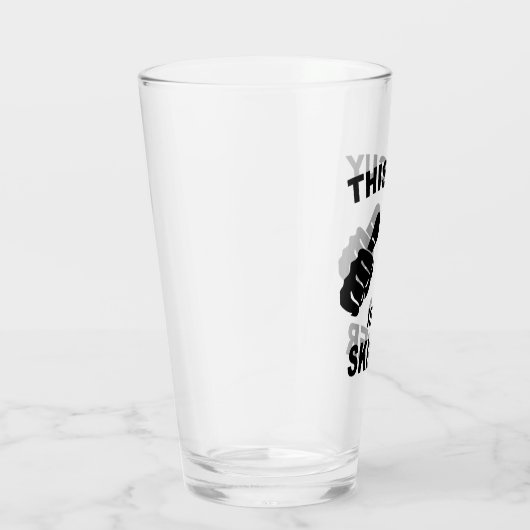 Deze man is een skiier glas (Rechts)