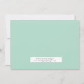 Deze man is het draaien van een verjaardagsfeestje kaart (Achterkant)