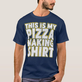 Deze man maakt de beste Pizza Funny Pizza Partij M T-shirt