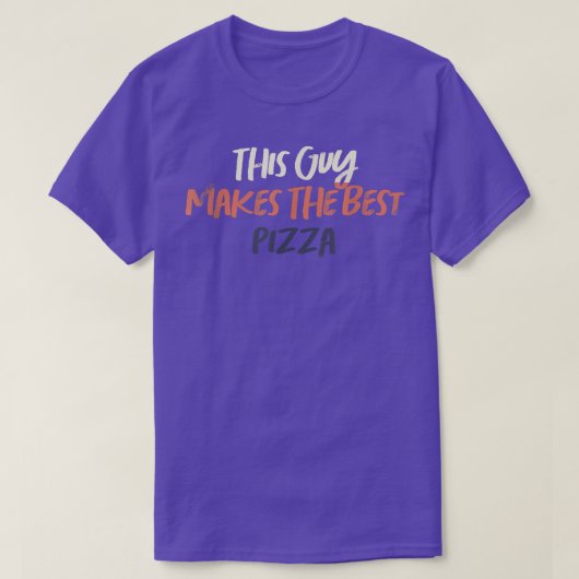 Deze man maakt de beste Pizza T-shirt (Design voorkant)