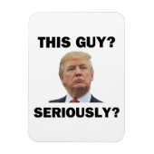 Deze man, serieus? magneet (Verticaal)