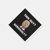 Deze man, serieus? servet (Hoek)