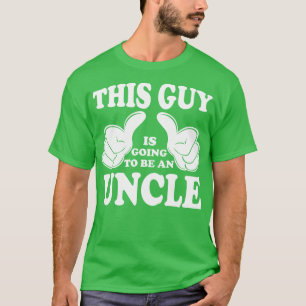 Deze man wordt een oom t-shirt