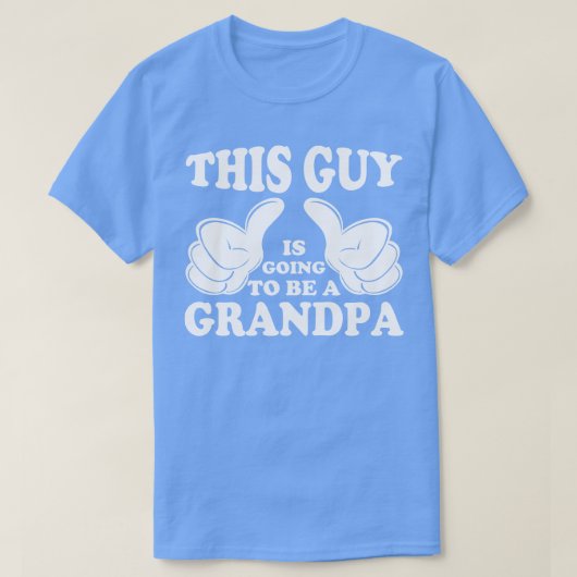Deze man wordt een opa t-shirt (Design voorkant)