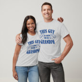 Deze man wordt een opa. t-shirt (Unisex)