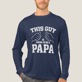 Deze man wordt een papa - nieuwe vader Tri-Blend shirt