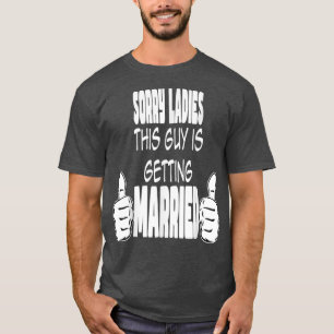 Deze man wordt gehuwd grappig Joke Couple Rela T-shirt