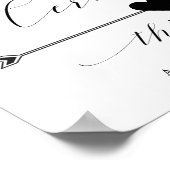 Deze manier het Juiste Teken van de Pijl van de Ca Poster (Hoek)