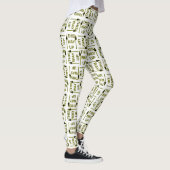 Deze manier omhoog Gemengde Leggings (Rechts)