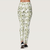 Deze manier omhoog Gemengde Leggings (Achterkant)