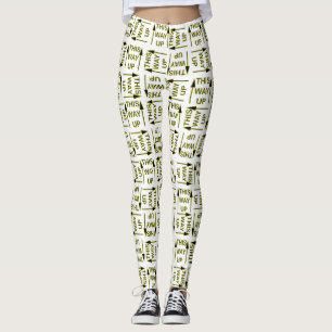 Deze manier omhoog Gemengde Leggings