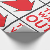 Deze manier uit Teken het VerpakkingsPapier Cadeaupapier