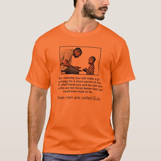 Deze Mannen zijn DJs te T-shirt (Voorkant)