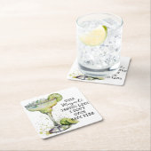 Deze Margarita smaakt alsof ik niet eens Kinderen  Kartonnen Onderzetters (Insitu)