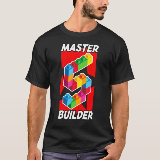 Deze Master Builder 5 jaar oude 5e verjaardag T-shirt (Voorkant)