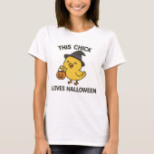 Deze meid houdt van Halloween T-shirt (Voorkant)