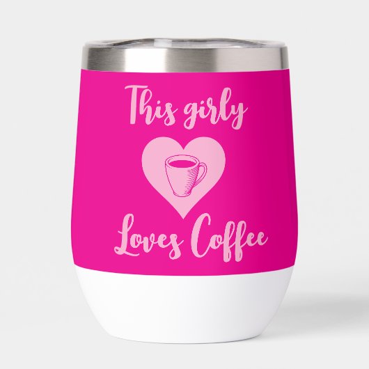 Deze meid houdt van koffiefles (Achterkant)