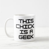 Deze meid is een nerd koffiemok (Links)