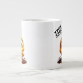 Deze meid loopt op... Coffee Grote Koffiekop (Voorkant)