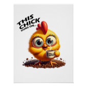 Deze meid loopt op... Coffee Perfect Poster (Voorkant)