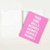 Deze Meid Verkoopt Aangepaste Woningen Planner (Display)