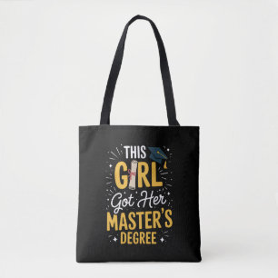 Deze Meisje Haalde Haar Masterdiploma Afstuderen 2 Tote Bag