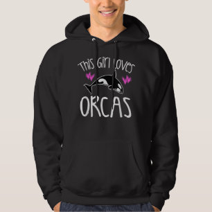 DEZE MEISJE HOUDT VAN ORCAS Killer Whale T-Shirt C