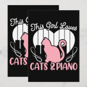 DEZE MEISJES LIEVEN HORSES Equestrian Horseback Ri Kaart (Voorkant / Achterkant)