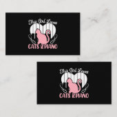 DEZE MEISJES LIEVEN HORSES Equestrian Horseback Ri Visitekaartje (Voorkant / Achterkant)