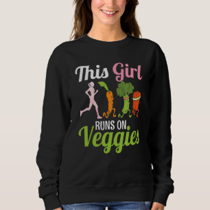 Deze meisjes lopen op Veggies Vegan Veganism Trui