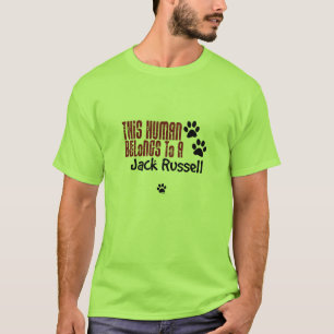 Deze mens behoort tot een Jack Russell T-shirt