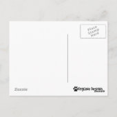Deze mens behoort tot een pug briefkaart (Achterkant)